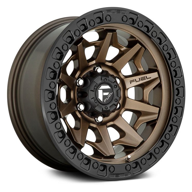 Alloy wheel D696 Covert Matte Bronze/Black Bead Ring Fuel