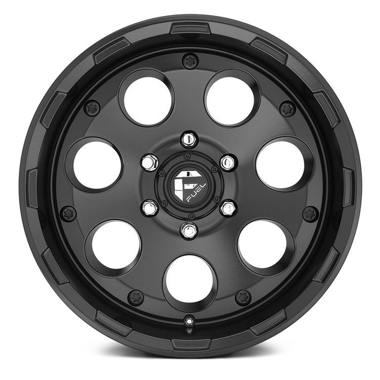 Alloy wheel D608 Enduro Matte Black Fuel