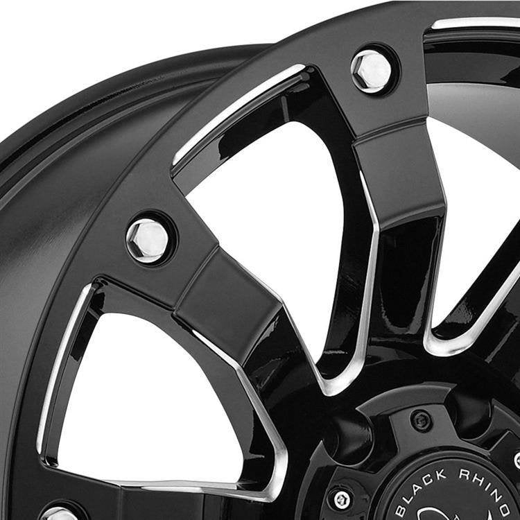 Alloy wheel Black Milled Selkirk Black Rhino