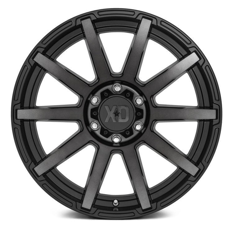 Cerchi in lega XD847 Outbrake Satin Black/Gray Tint Serie XD