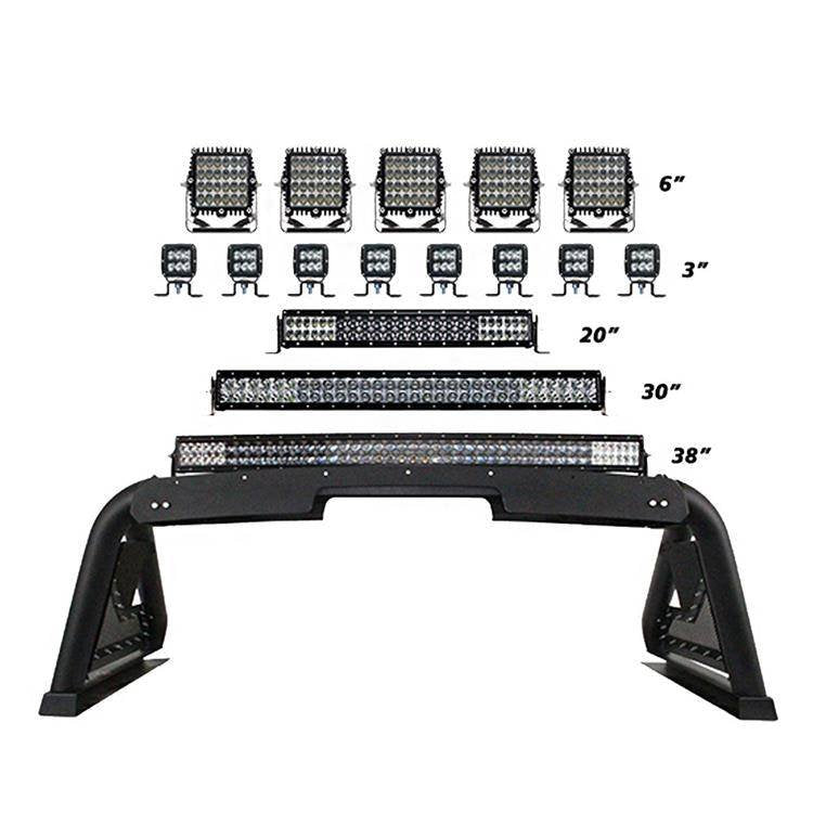 Sport Bar 2.0 con barra di montaggio della luce retrattile ad azionamento elettrico Go Rhino