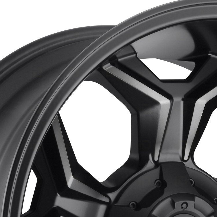 Cerchi in lega D605 Avenger Matte Black/Dark Tint Fuel