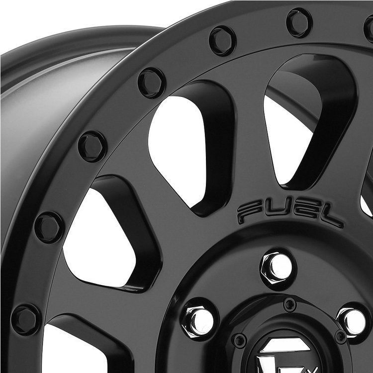 Alloy wheel D579 Vector Matte Black Ring Fuel