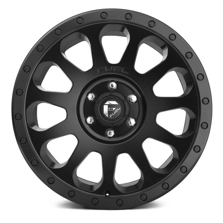 Alloy wheel D579 Vector Matte Black Ring Fuel