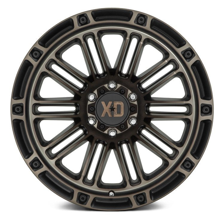 Alloy wheel XD847 Double Deuce Satin Black/Dark Tint XD Series