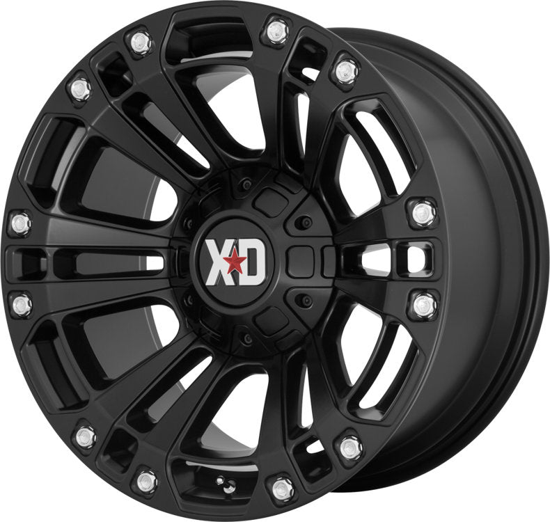 Cerchi in lega XD851 Monster 3 Satin Black XD Series