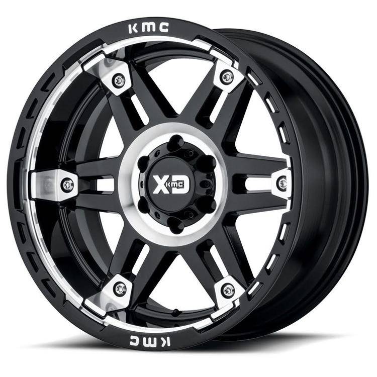 Cerchi in lega XD840 Spy II Gloss Black Machined XD Series