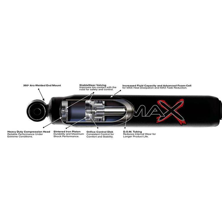 Ammortizzatore anteriore Skyjacker Black Max lift 3-4"