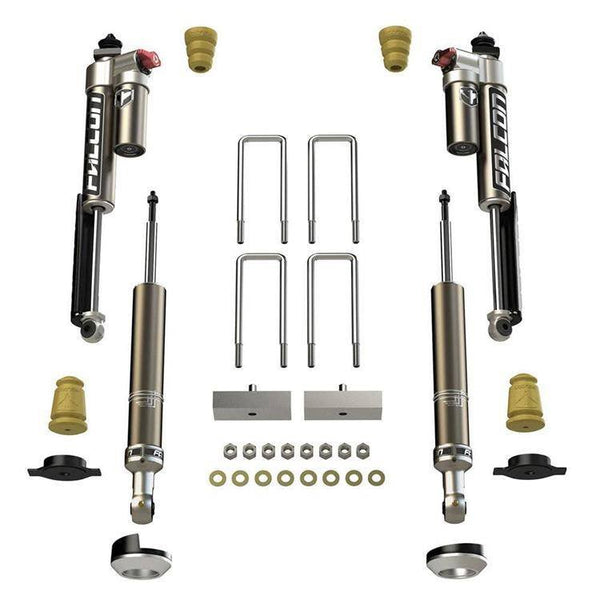 Kit rialzo TeraFlex Sport Tow/Haul con ammortizzatori Falcon Lift 0-2,25"