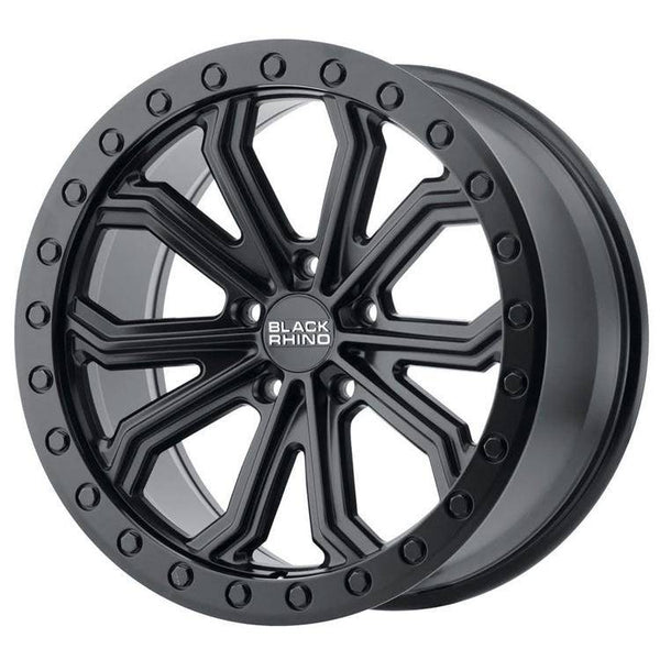 Alloy wheel Matte Black Trabuco Black Rhino