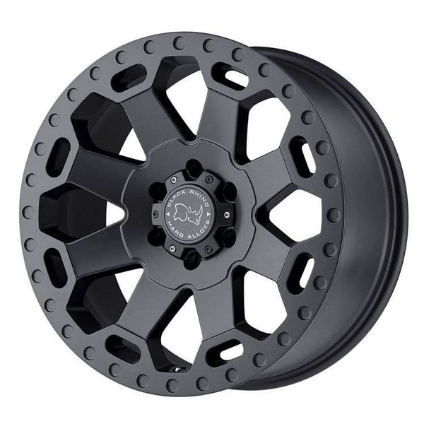 Alloy wheel Matte Gunmetal Warlord Black Rhino