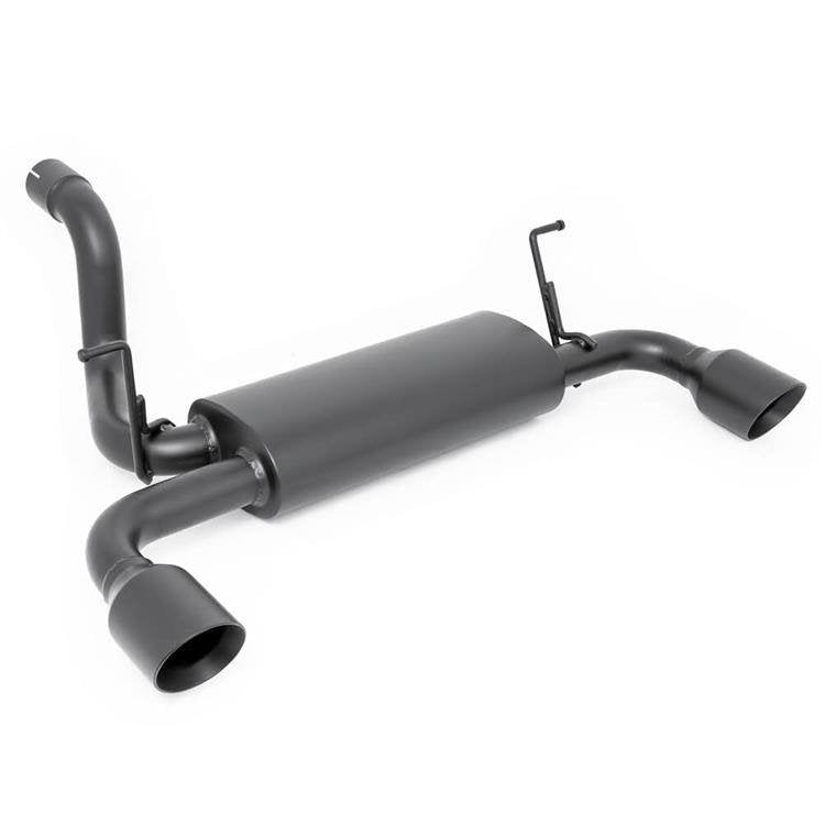 Dual outlet performance exhaust black Rough Country