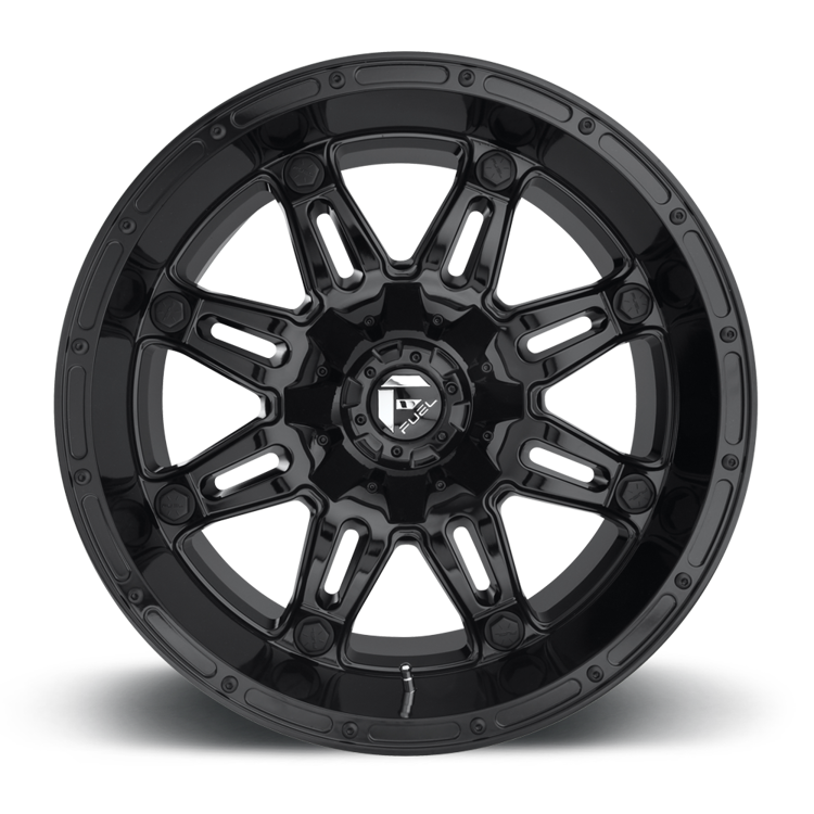 Alloy wheel D625 Hostage Gloss Black Fuel