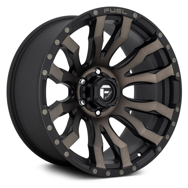 Cerchi in lega D674 Blitz Matte Black/Double Dark Tint Fuel