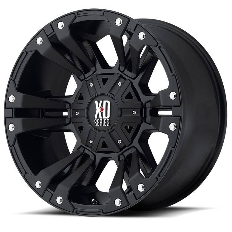 Alloy wheel XD822 Monster II Matte Black XD Series