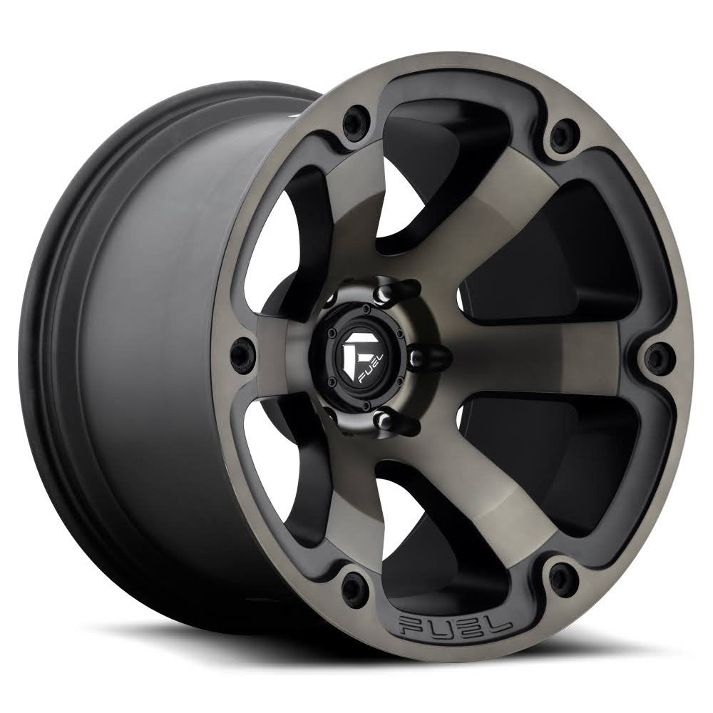 Alloy wheel D564 Beast Matte Black/Double Dark Tint Fuel