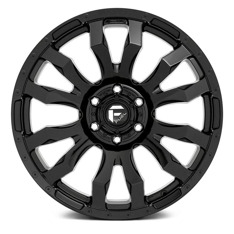 Alloy wheel D675 Blitz Gloss Black Fuel