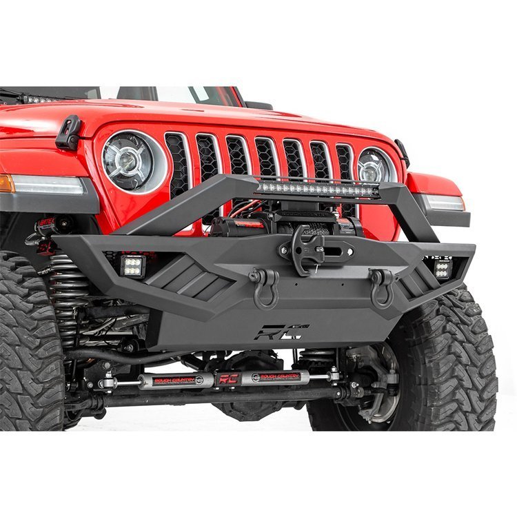 Front steel bumper full Rough Country Trial