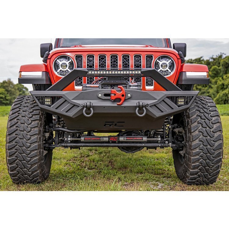 Front steel bumper full Rough Country Trial