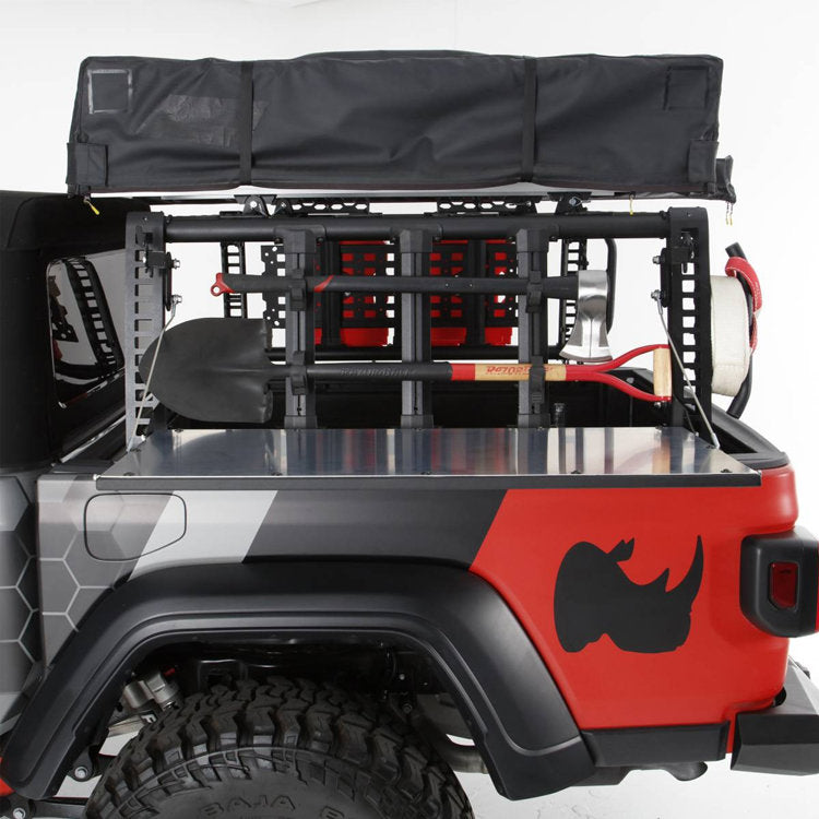Gear table for bed rack Go Rhino Overland Xtreme