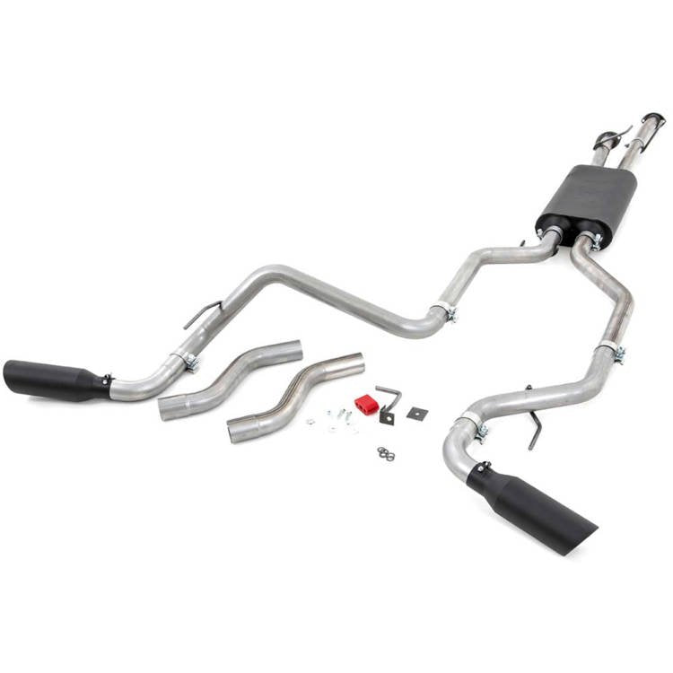 Dual exhaust system Rough Country Cat Back
