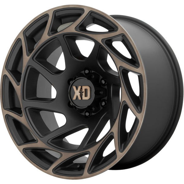 Cerchi in lega XD860 Onslaught Satin Black/Bronze Tint Serie XD