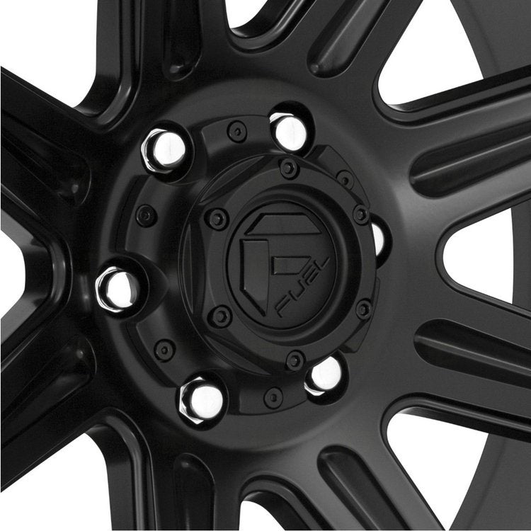 Cerchio in lega D706 Siege Matte Black Fuel