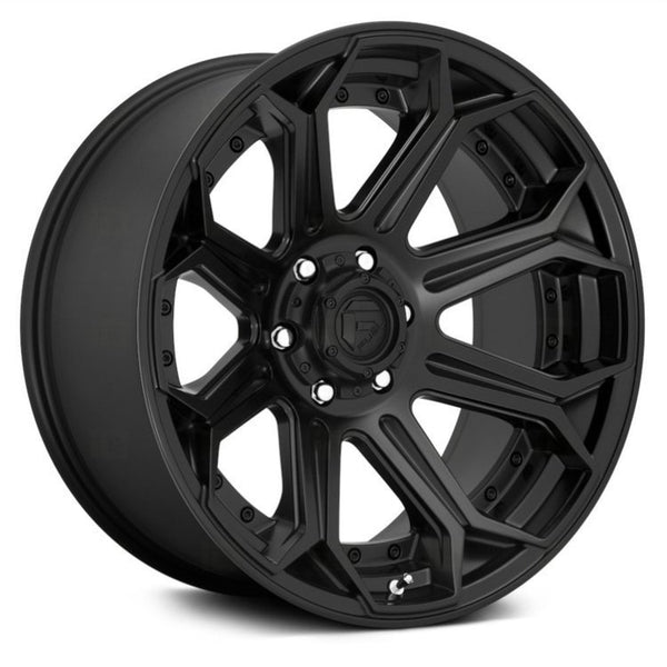 Cerchio in lega D706 Siege Matte Black Fuel