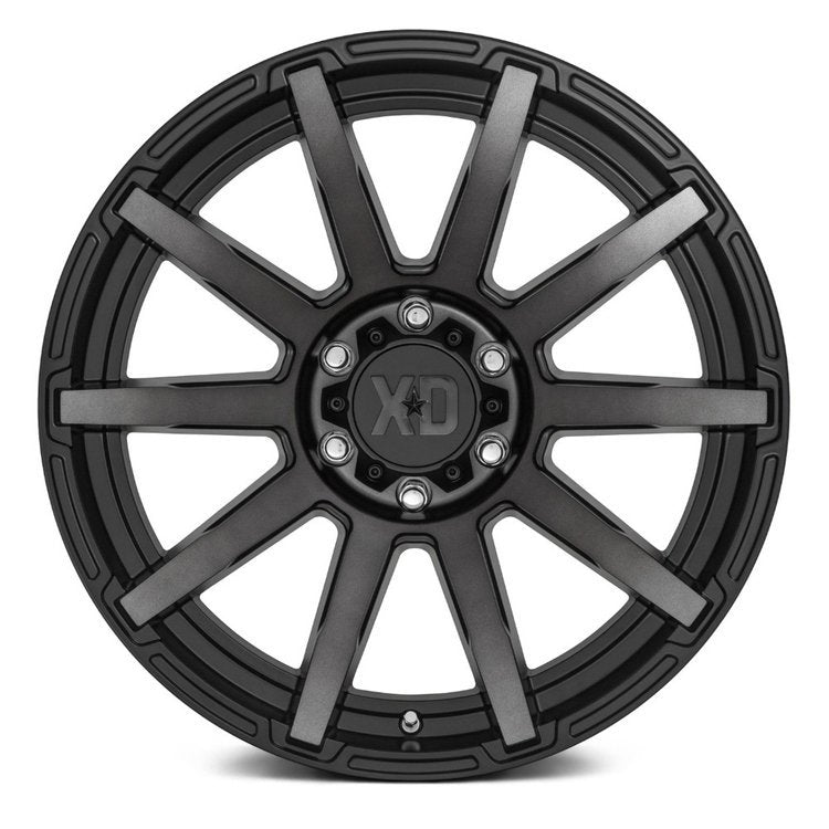 Alloy wheel XD847 Outbreak Satin Black/Gray Tint XD Series