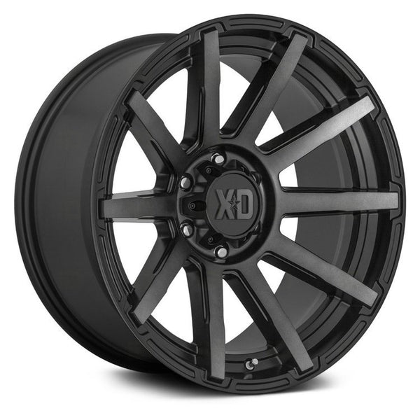 Cerchi in lega XD847 Outbreak Satin Black/Gray Tint Serie XD