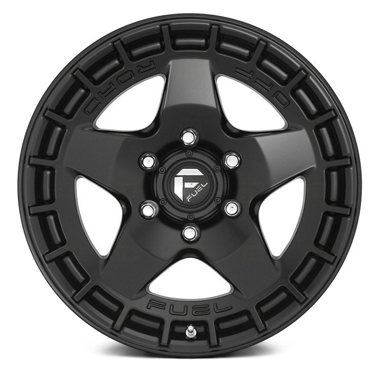 Cerchio in lega D733 Warp Satin Black Fuel