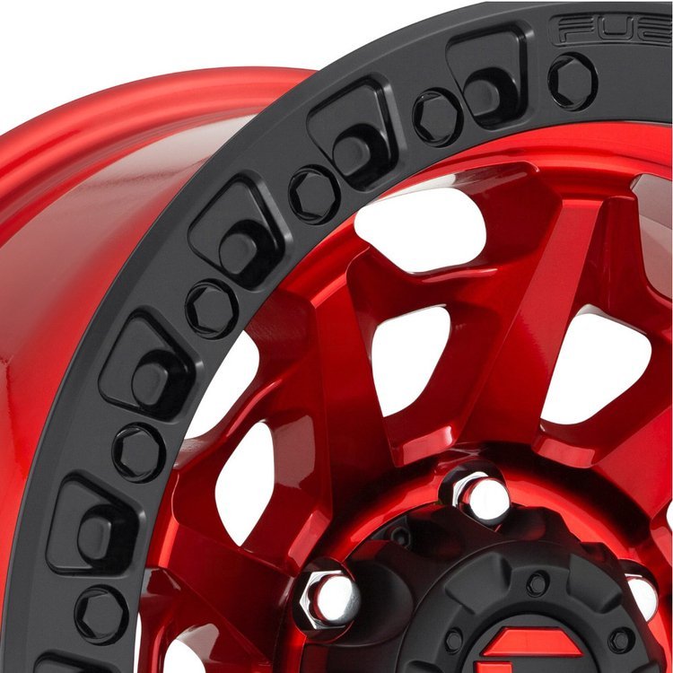 Cerchi in lega D695 Covert Candy Red/Black Ring Fuel