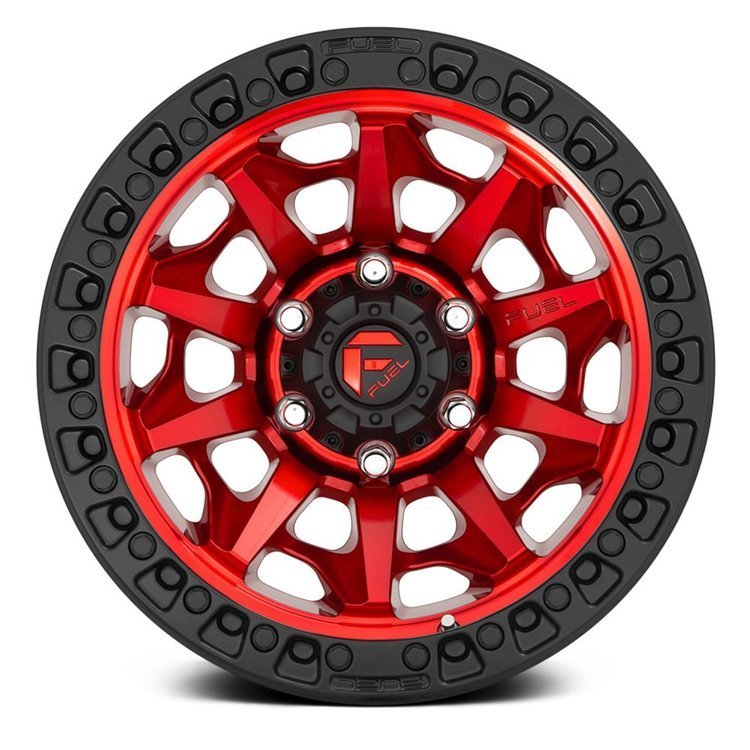 Cerchi in lega D695 Covert Candy Red/Black Ring Fuel