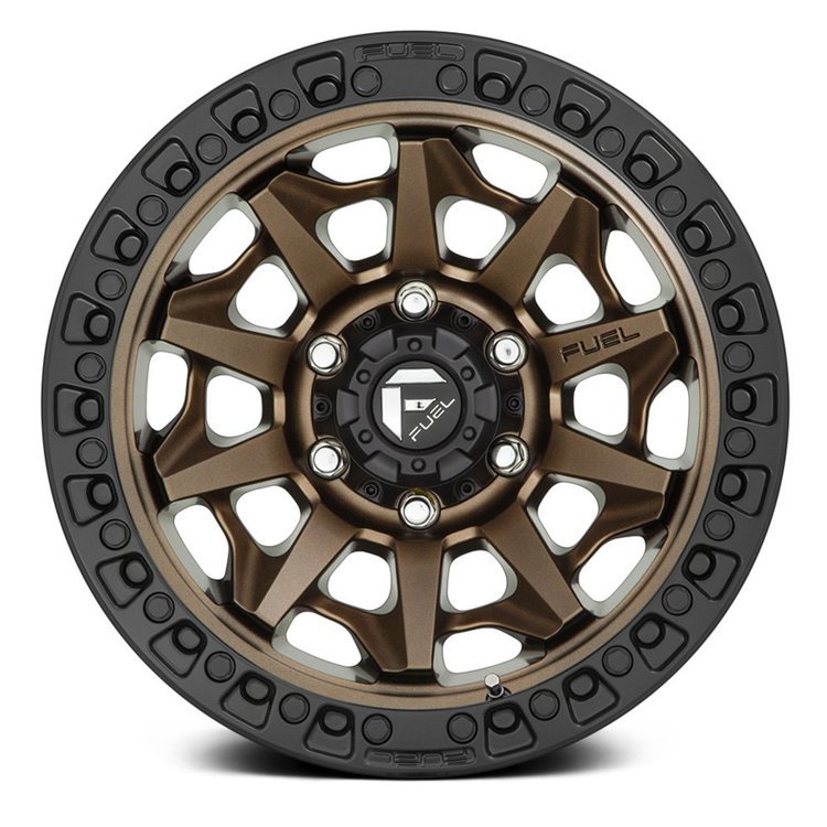 Cerchi in lega D696 Covert Matte Bronze/Black Bead Ring Fuel