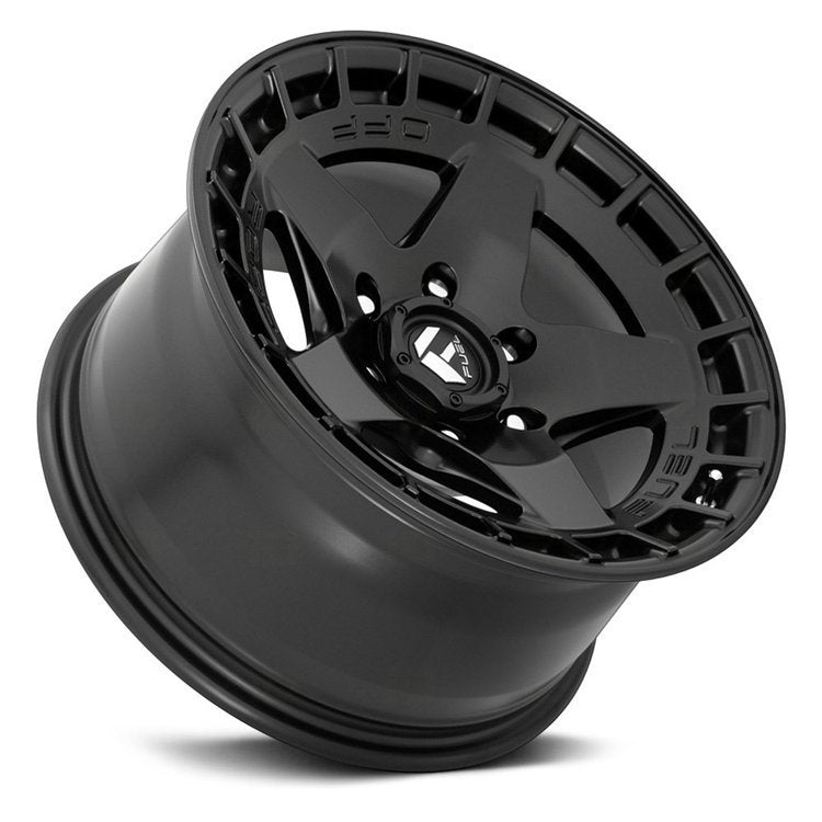 Alloy wheel D733 Warp Satin Black Fuel