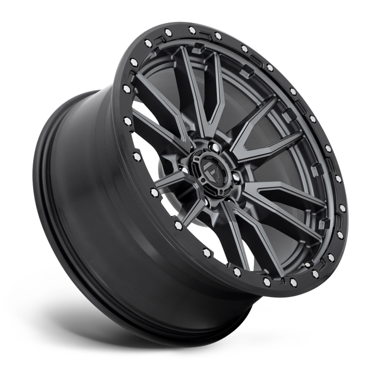 Alloy wheel D680 Rebel 6 Anthracite Center/Black Lip Fuel