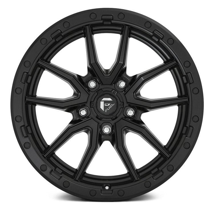 Cerchio in lega D679 Rebel 5 Matte Black Fuel