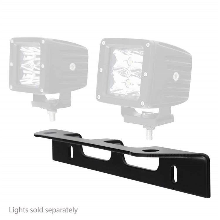 Supporto luce targa Smittybilt