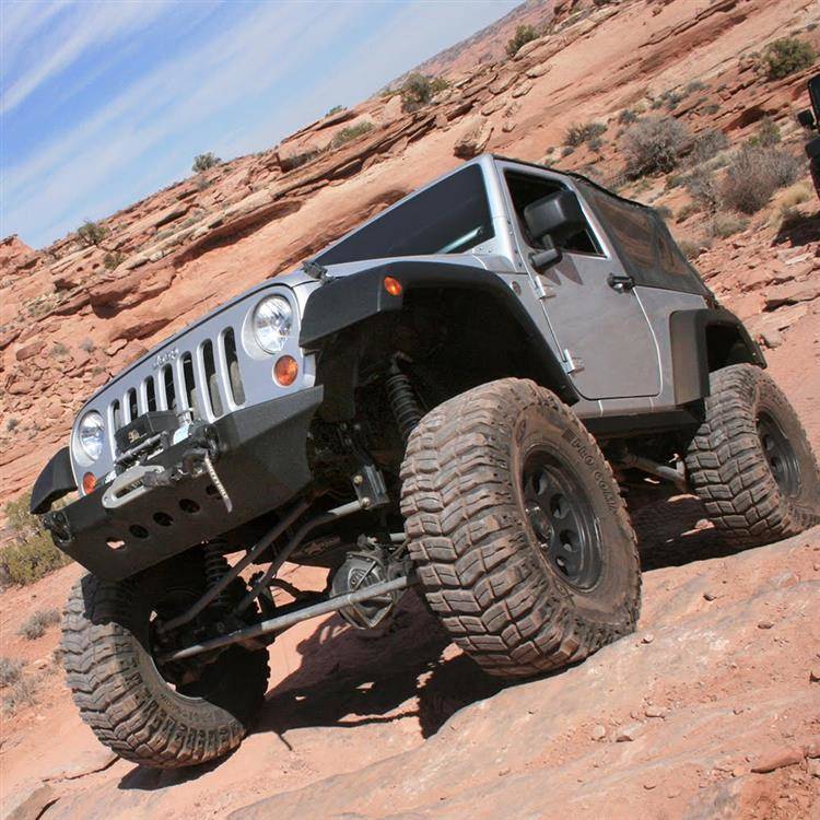 Front steel bumper with winch plate Smittybilt SRC Classic