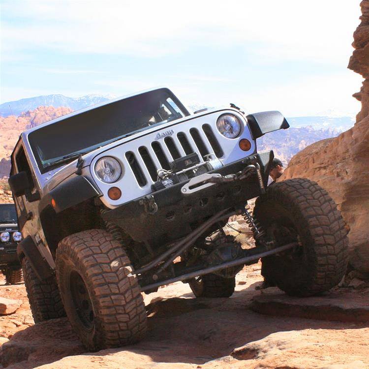 Front steel bumper with winch plate Smittybilt SRC Classic