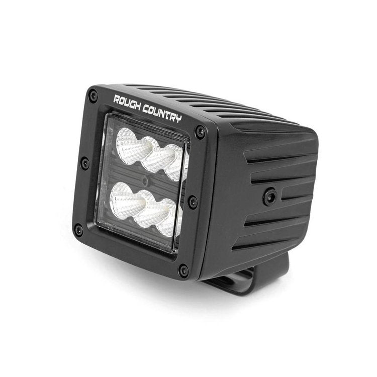 Kit LED 2" per parabrezza inferiore Flood Beam Rough Country Black Series