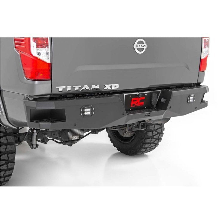 Paraurti posteriore in acciaio con luci LED Rough Country