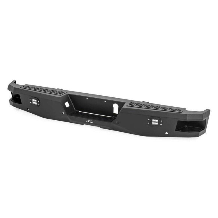 Paraurti posteriore in acciaio con luci LED Rough Country