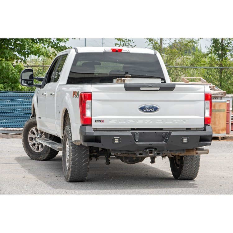 Paraurti posteriore in acciaio con luci LED Rough Country