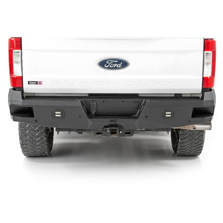 Paraurti posteriore in acciaio con luci LED Rough Country