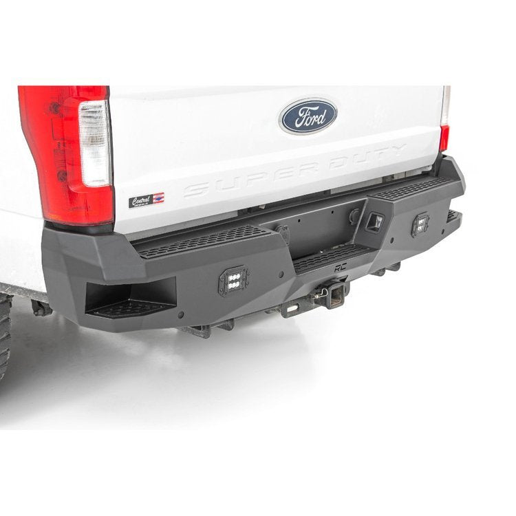 Paraurti posteriore in acciaio con luci LED Rough Country