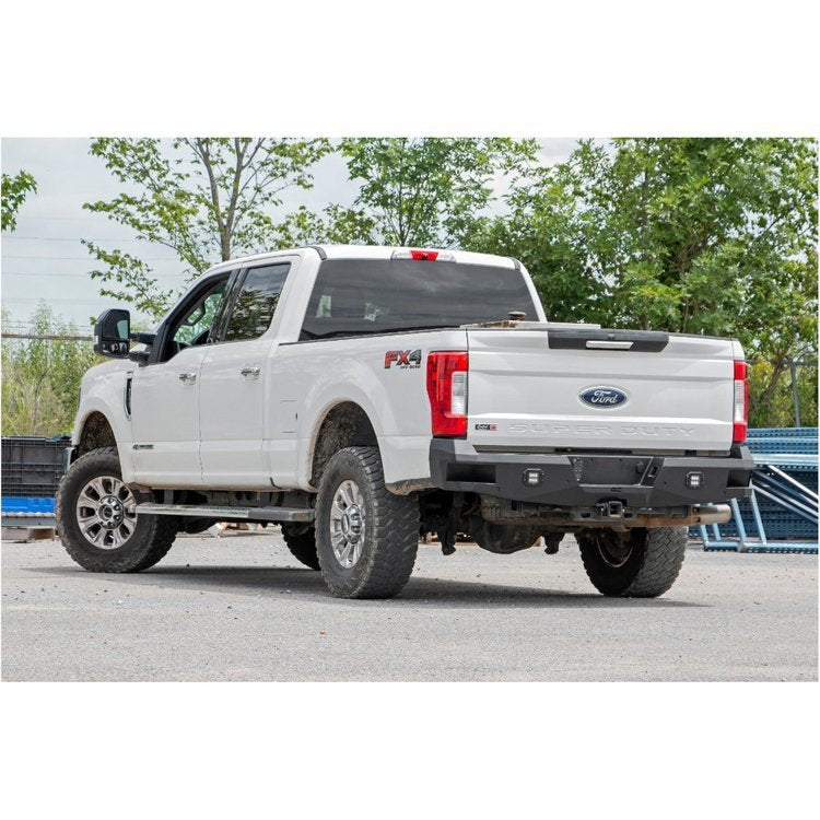 Paraurti posteriore in acciaio con luci LED Rough Country