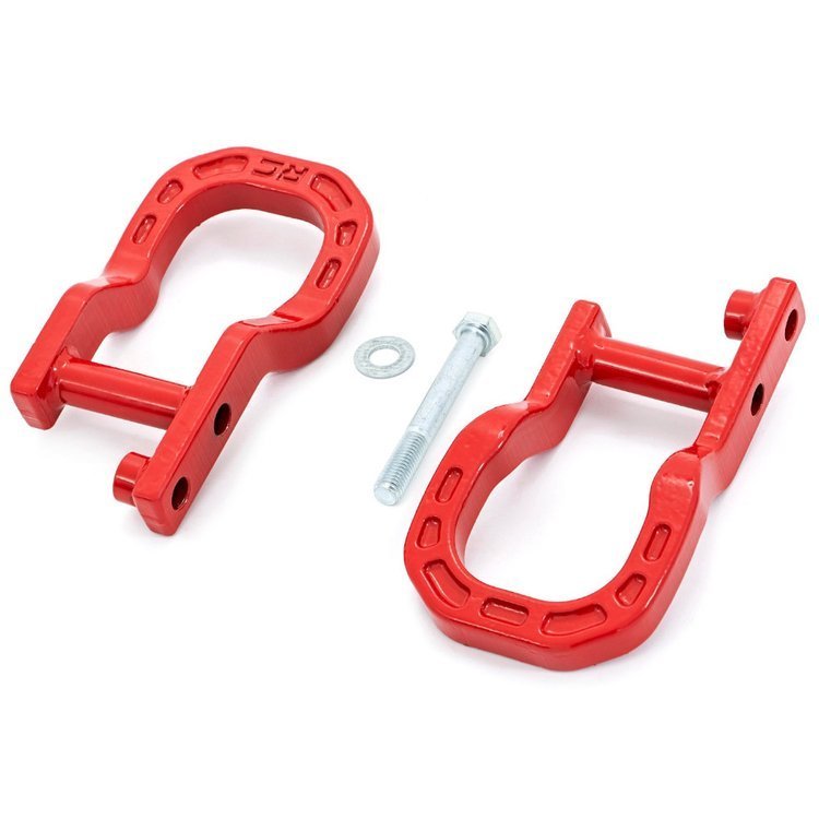 Front tow hooks red Rough Country