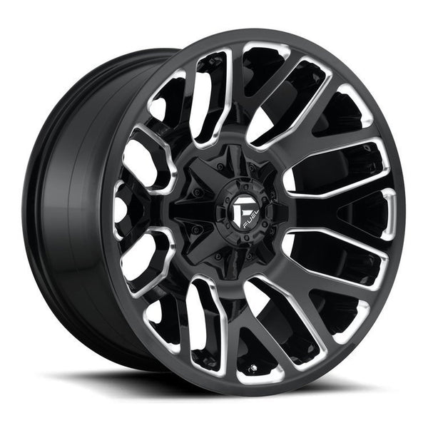 Cerchio in lega D623 Warrior Gloss Black Milled Fuel