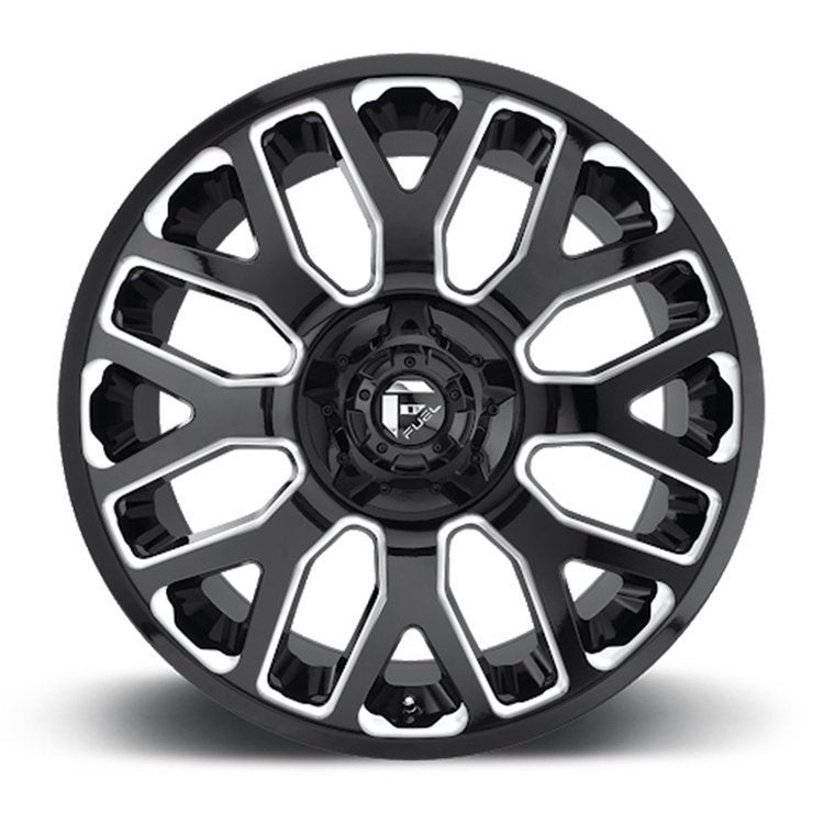 Cerchio in lega D623 Warrior Gloss Black Milled Fuel